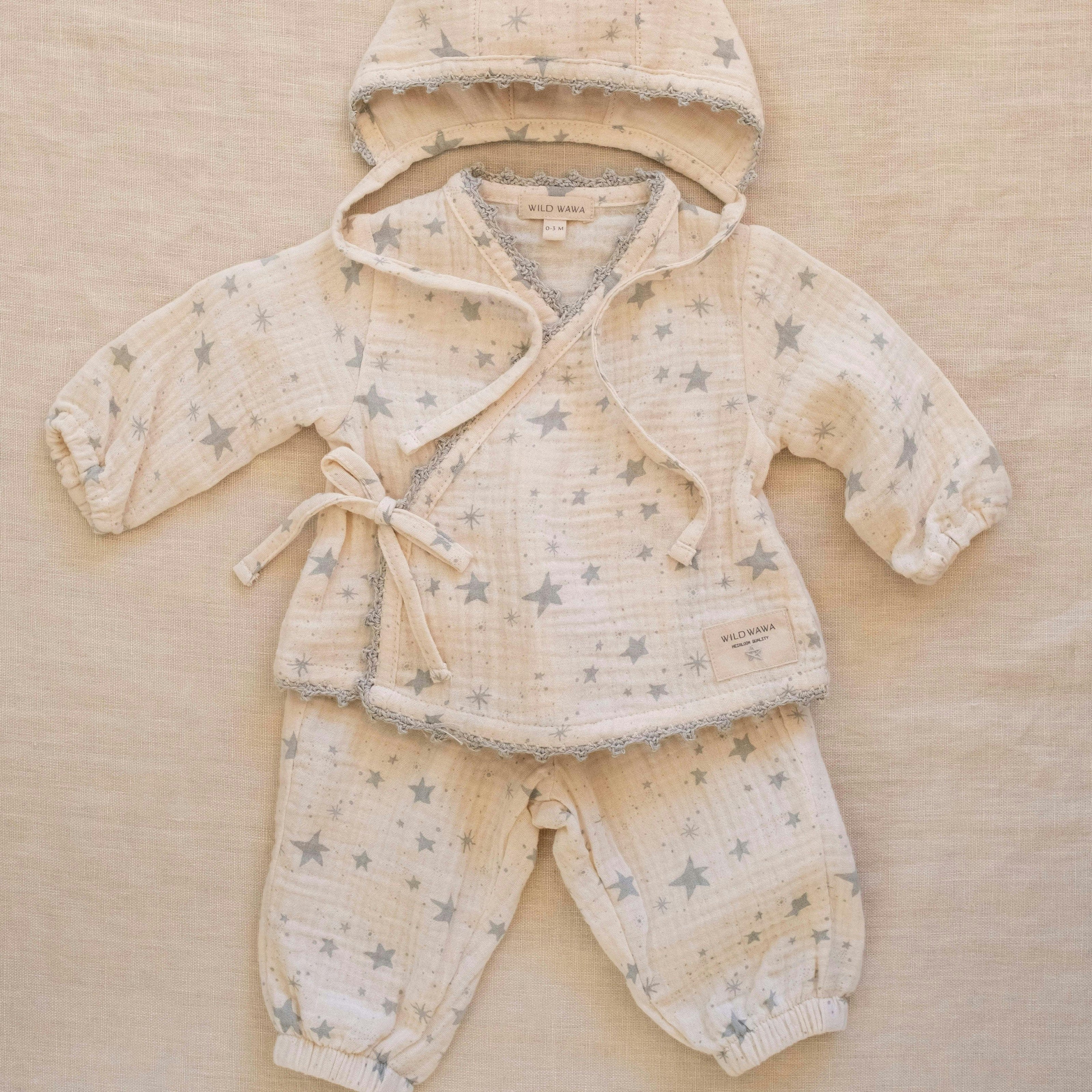 Gauze Three Piece Set