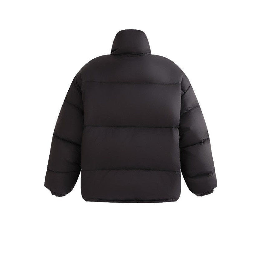 Black Quilted Puffer Jacket
