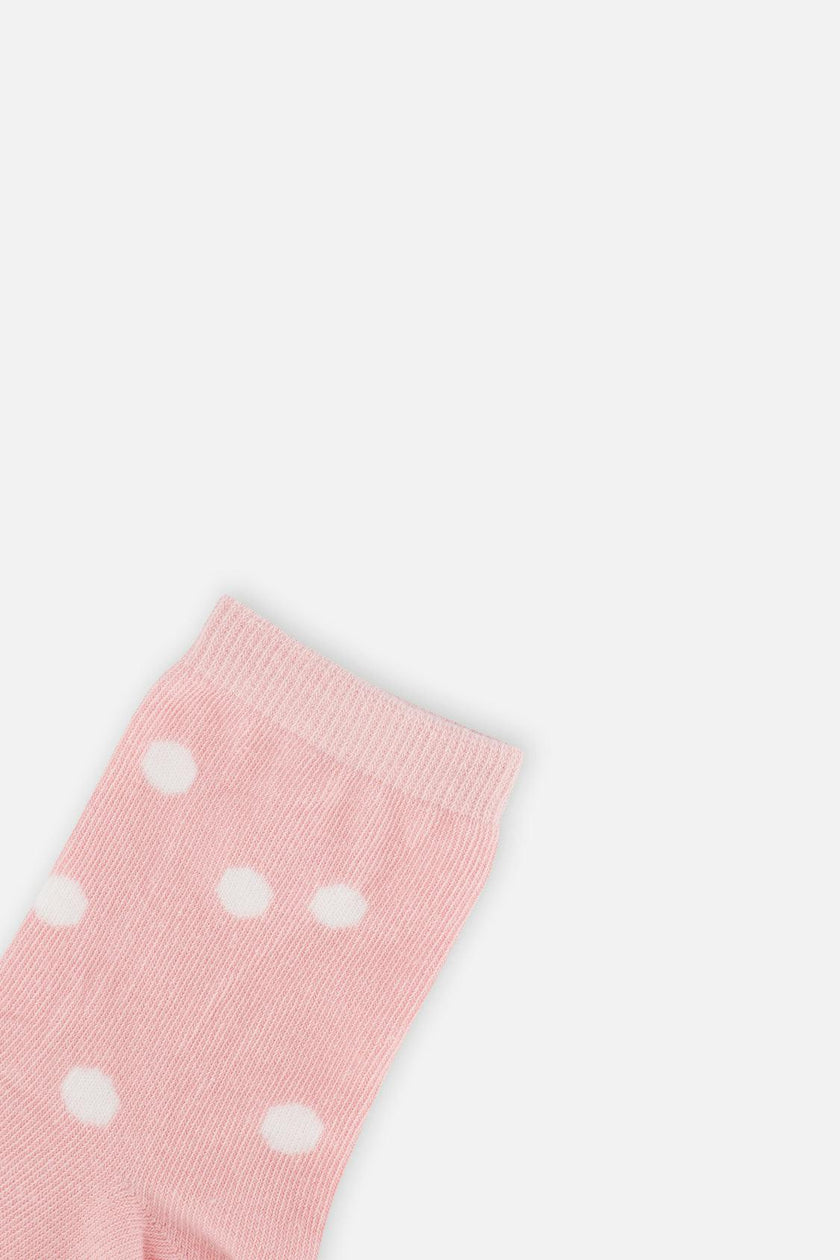 Socks (3 Pairs) Lavender, Pink, And White