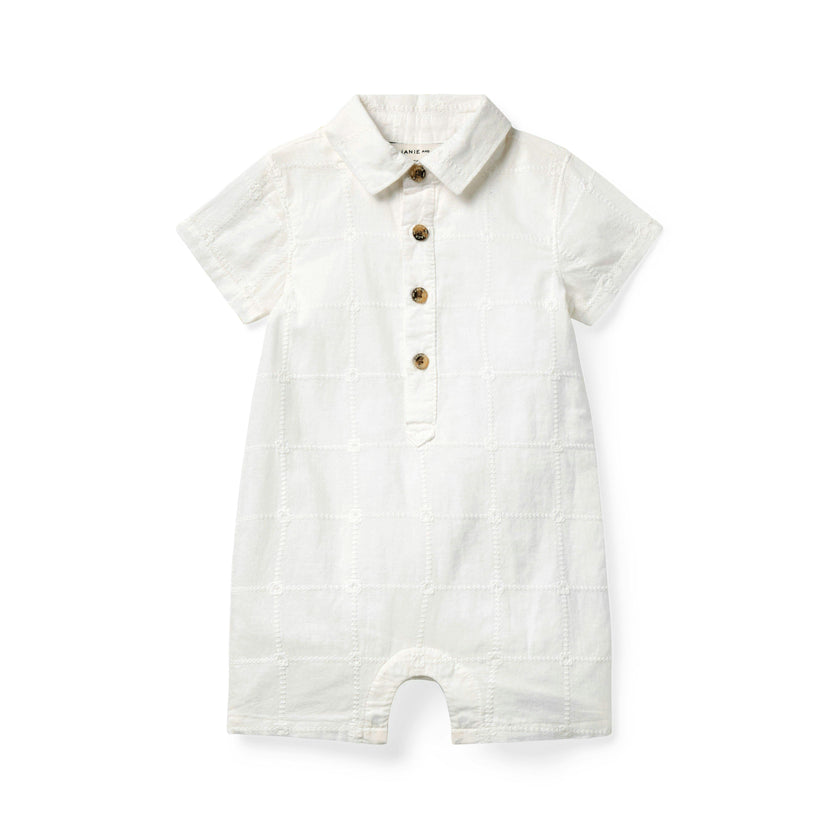 Baby Embroidered Romper