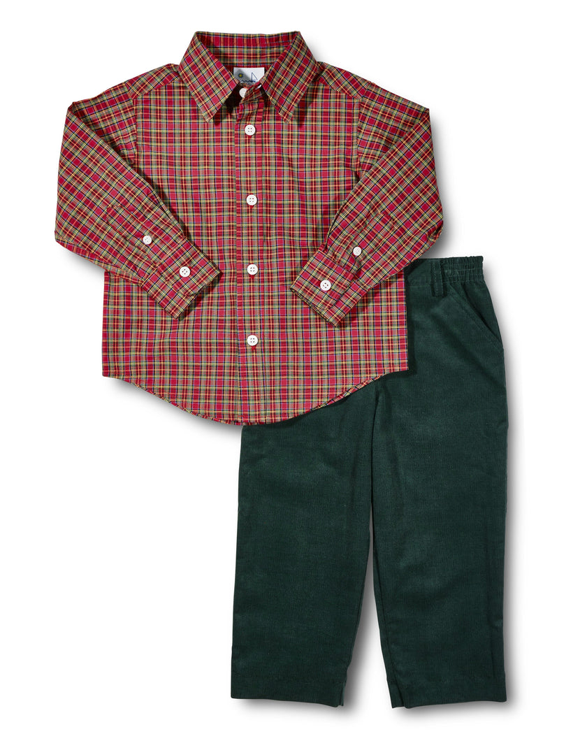 Plaid Button Down Shirt