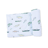 Fishing - Swaddle Blanket