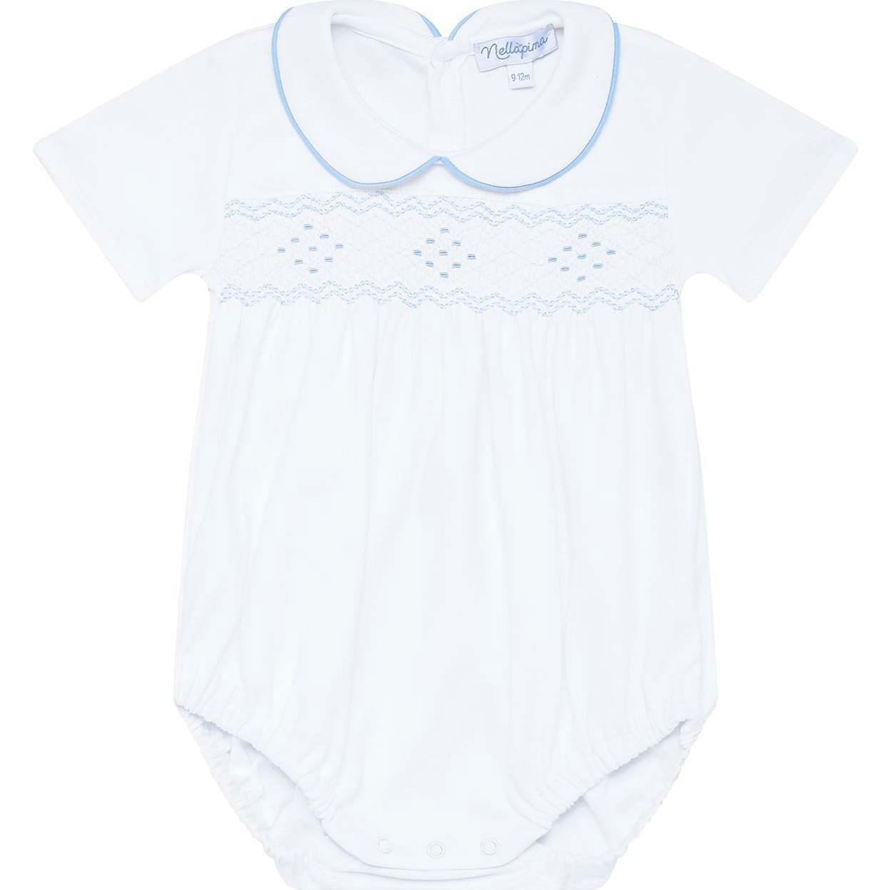 Nella Smocked Boy Bubble