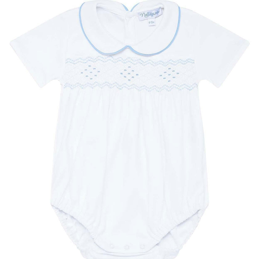 Nella Smocked Boy Bubble