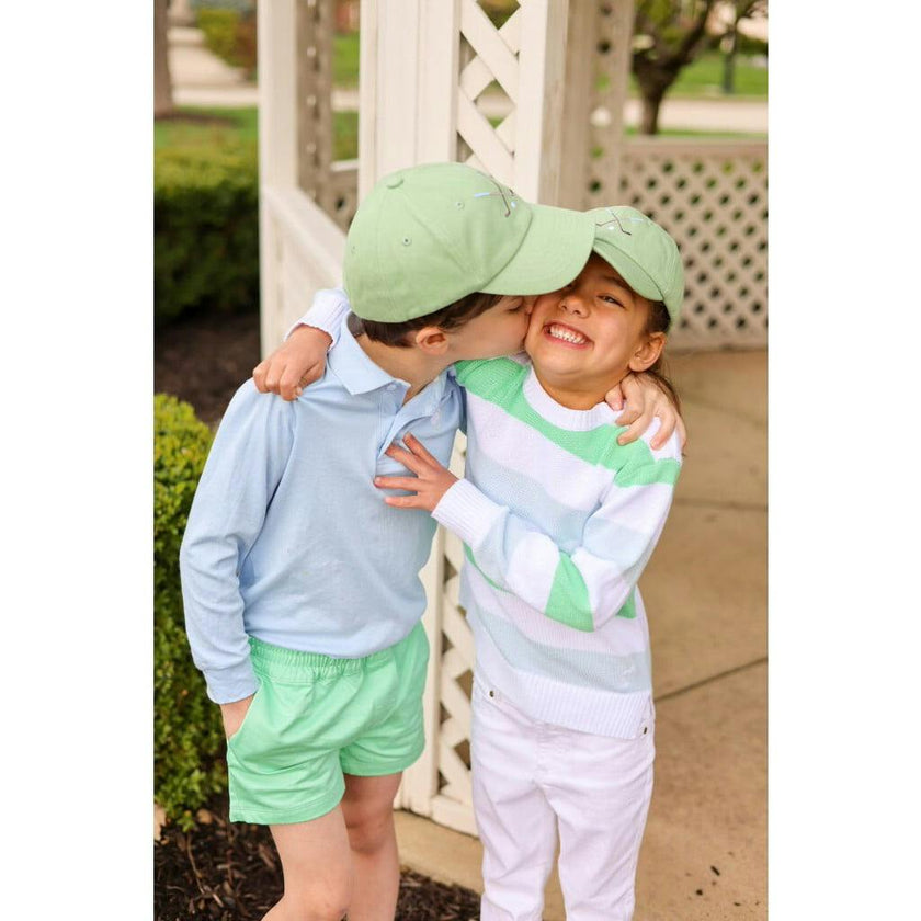 Golf Clubs Bow Baseball Hat (Youth)