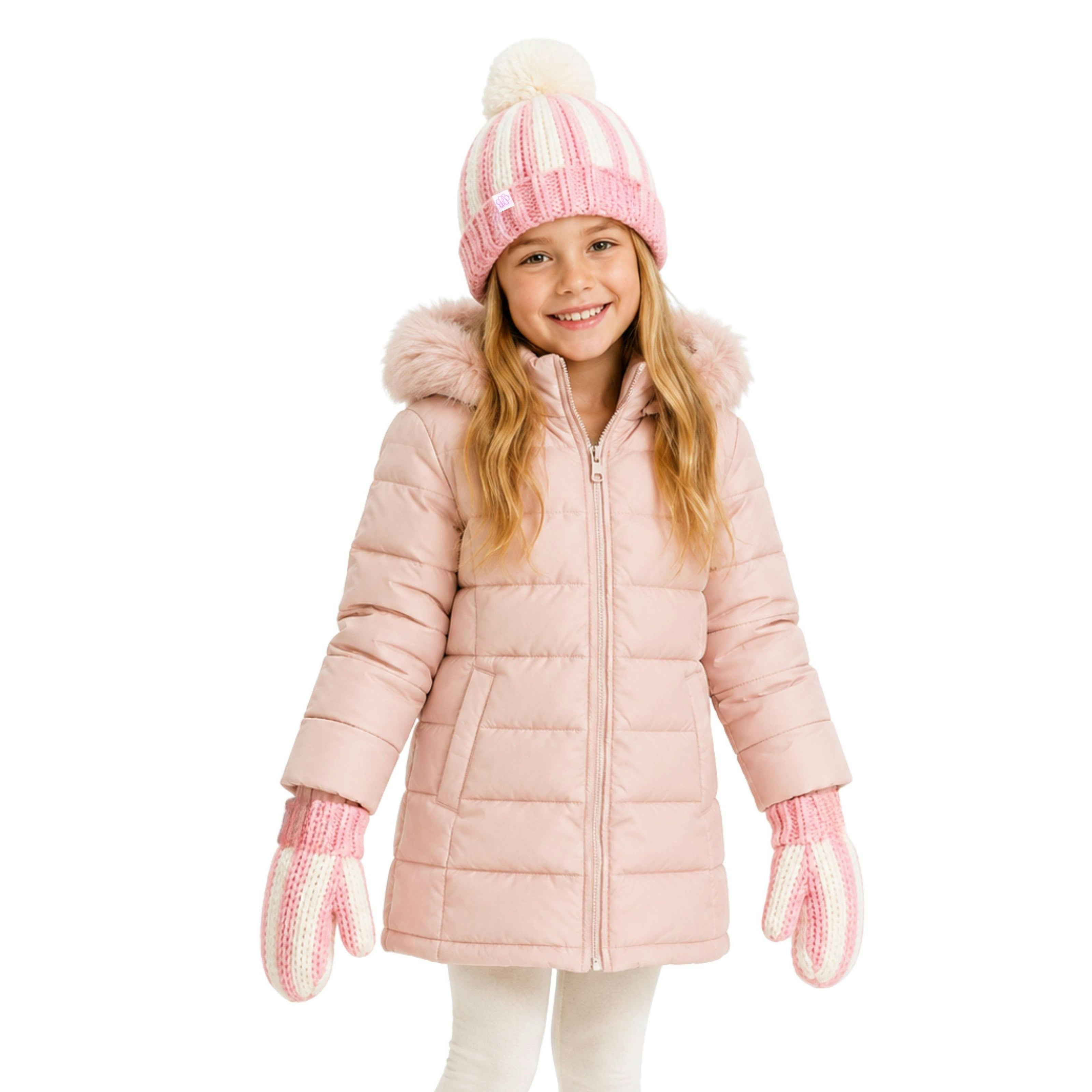 Regatta Striped Mittens