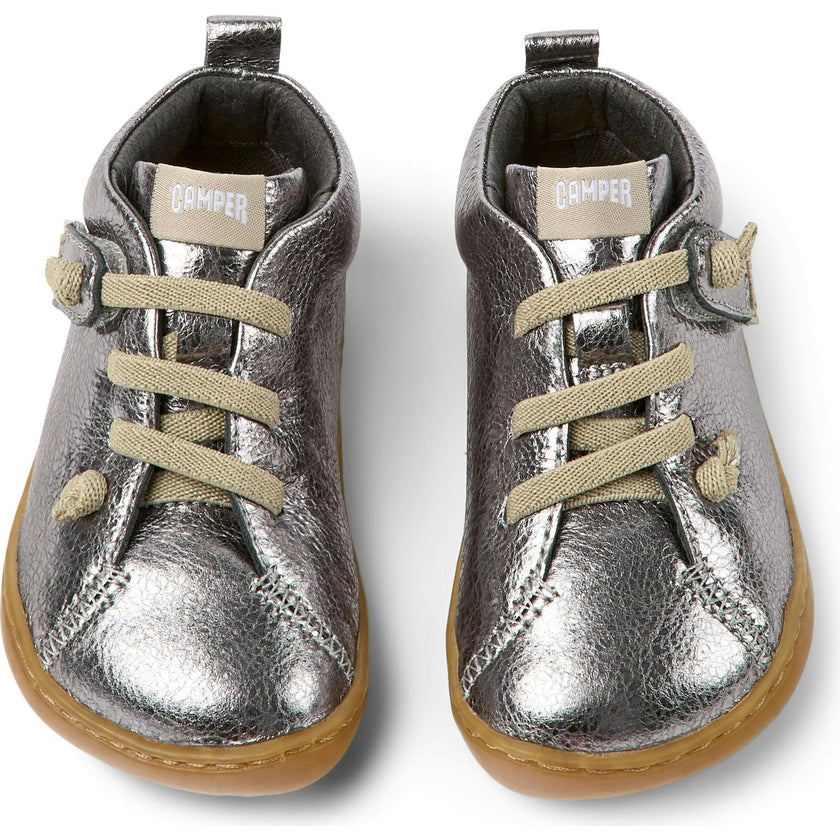 Peu Cami Hook-N-Loop Closure Leather Shoes