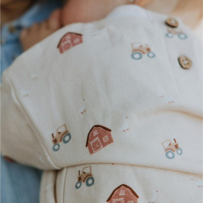 Fleece Sweatshirt in Farm