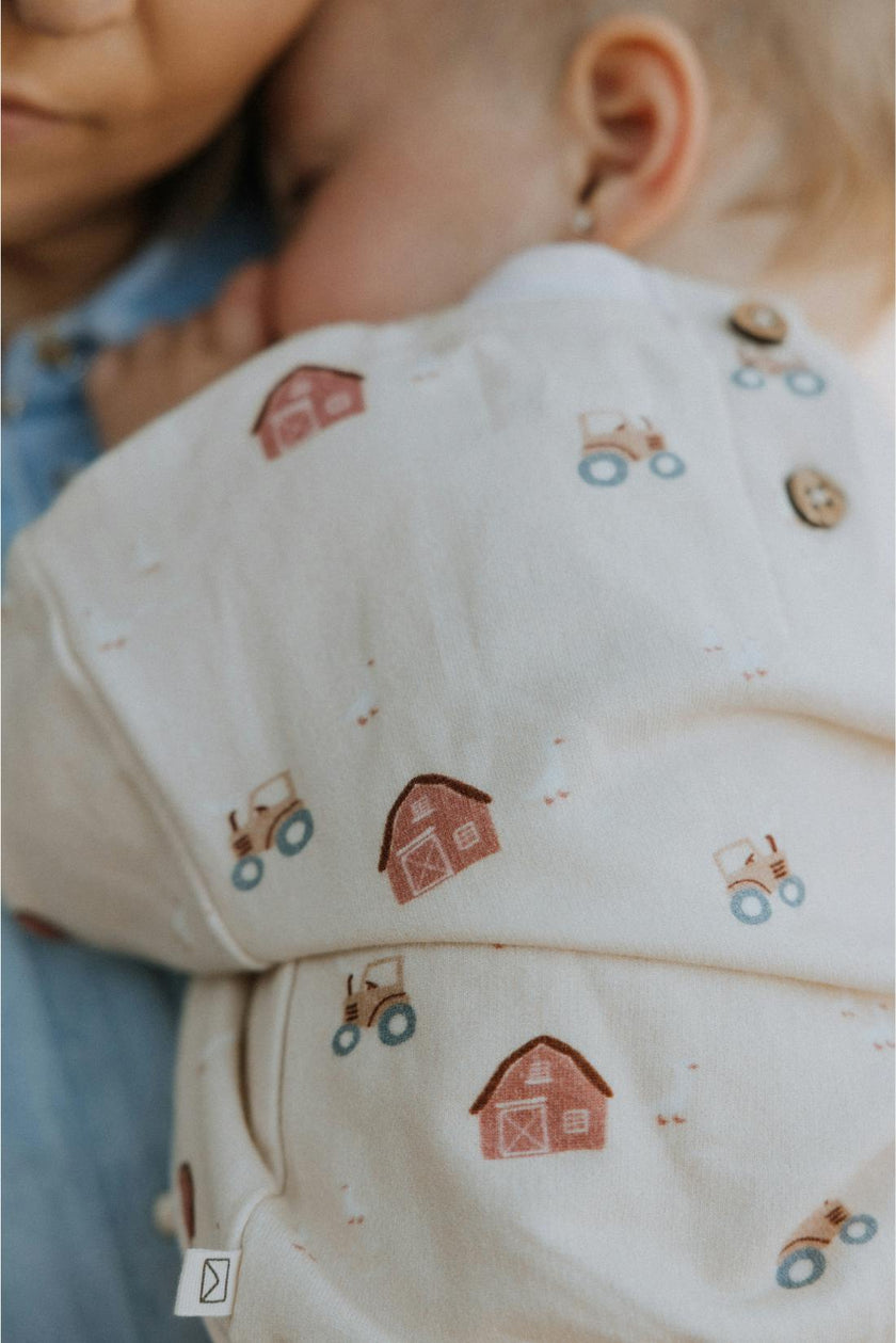Fleece Sweatshirt in Farm