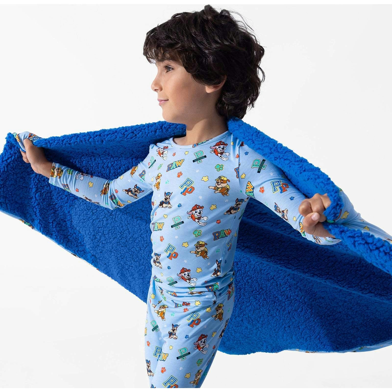 PAW Patrol: Varsity Blue Bamboo Kids Pajamas