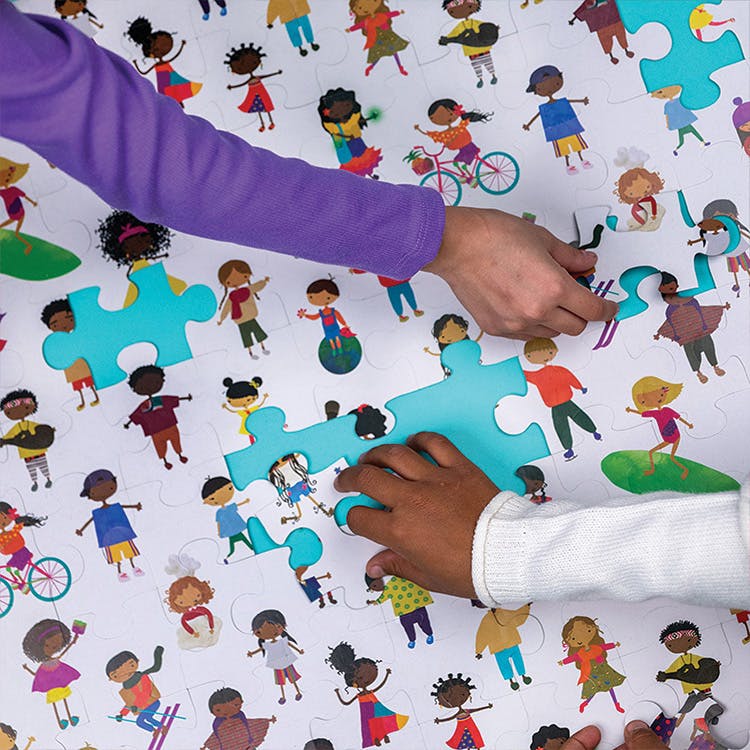 Puzzlies Double-sided Puzzle