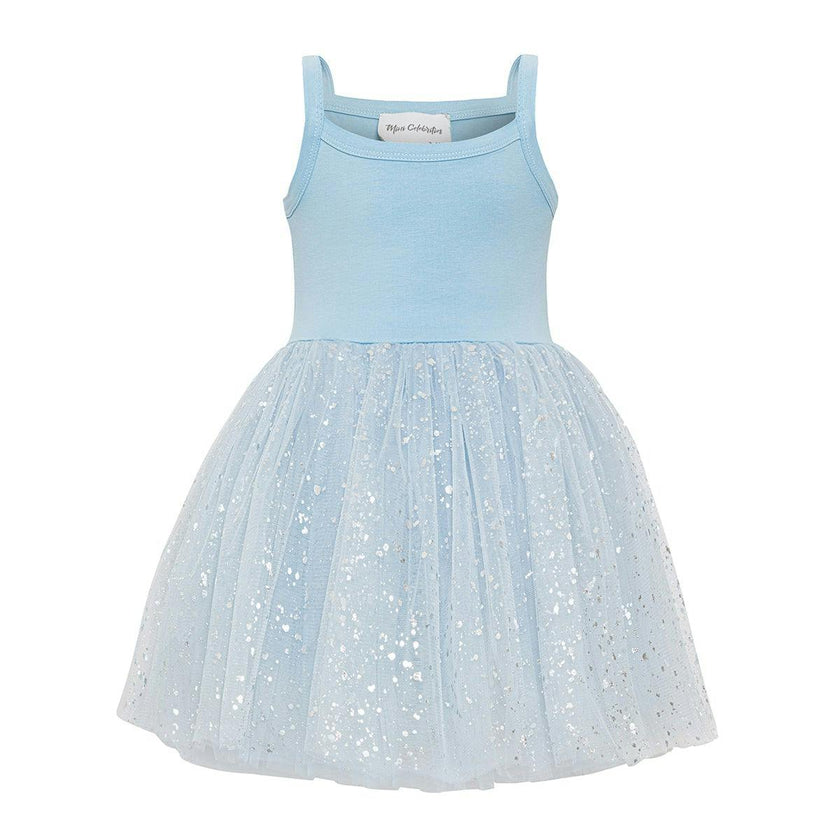 Sparkle Blue Dress Set