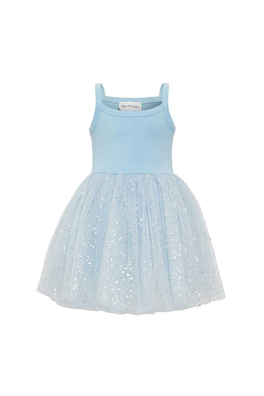 Sparkle Blue Dress Set