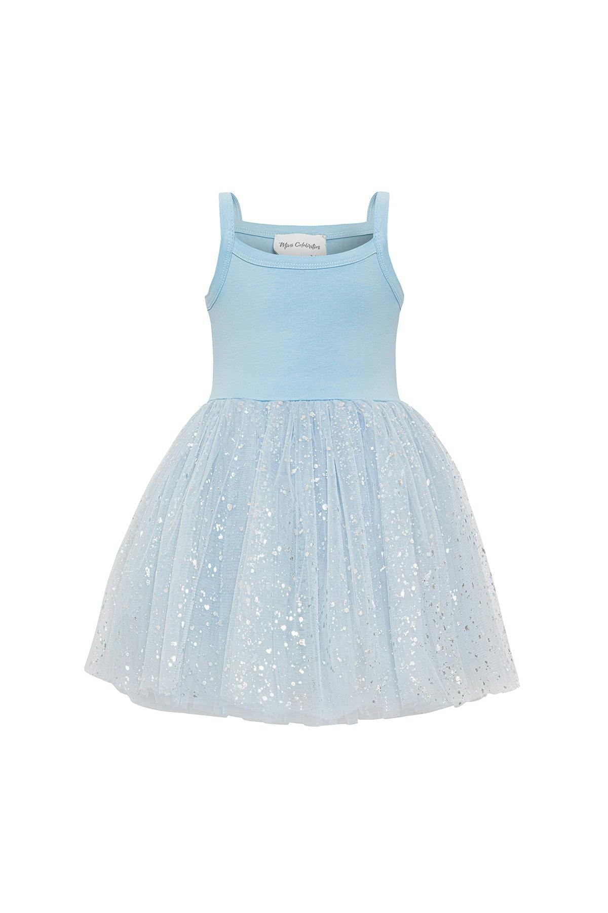 Sparkle Blue Dress Set
