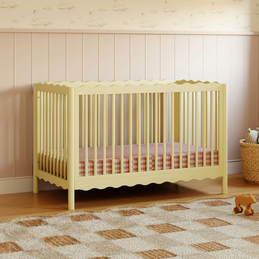 Babyletto Swell 4-in-1 Convertible Crib with Toddler Bed Conversion Kit