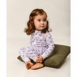 Mini Woof Squad Lilac Zip-up Bodysuit