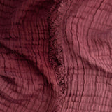 Multi-Layer Cotton Muslin Baby Blanket (Orchid Ombre)