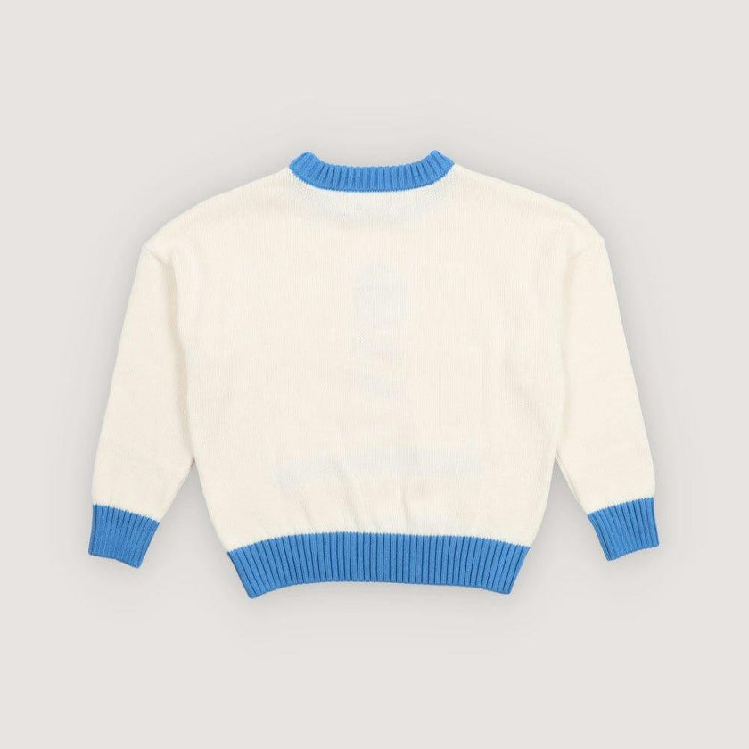 Trebol Jumper Deep Sea Blue