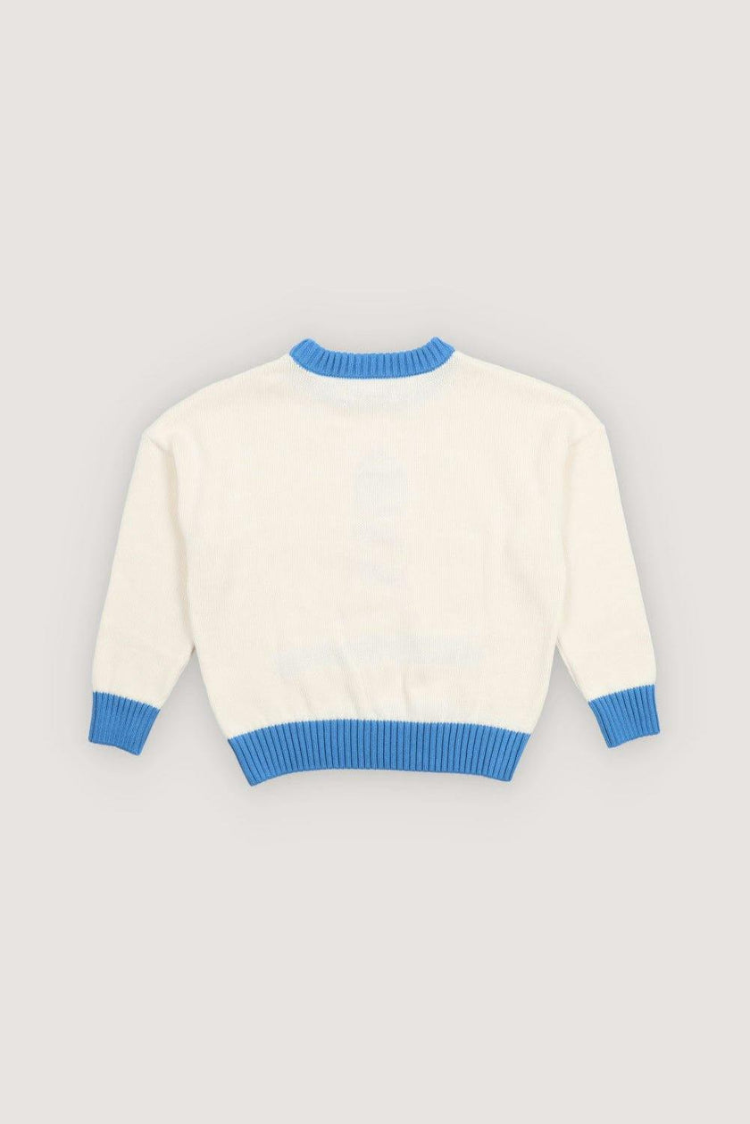 Trebol Jumper Deep Sea Blue