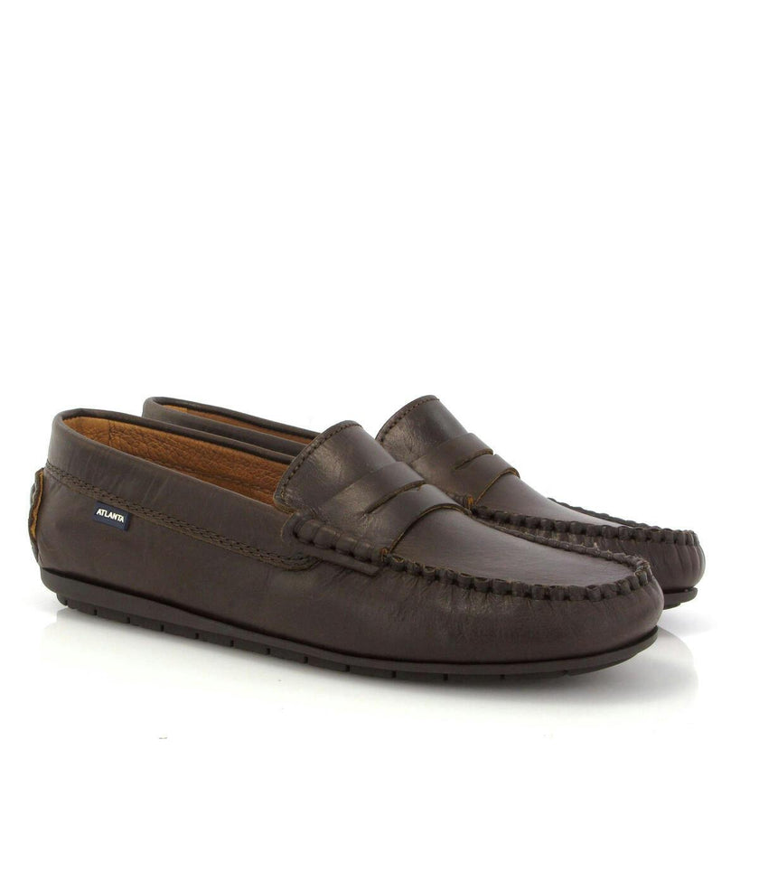 032 Walkers - dark brown pull up