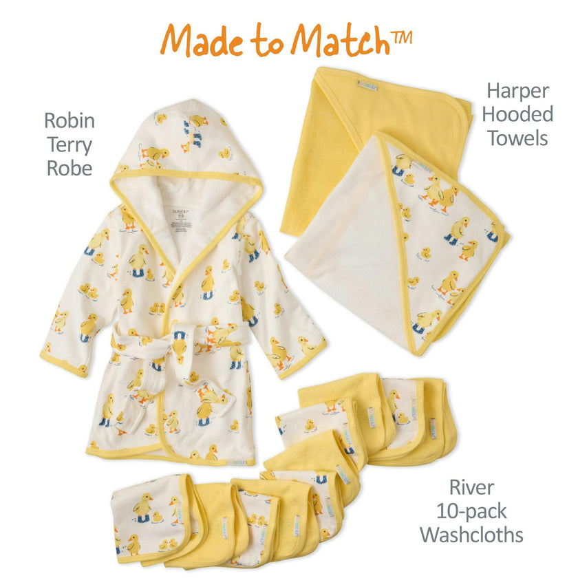 RIVER 10-Pack Baby Wash Cloths