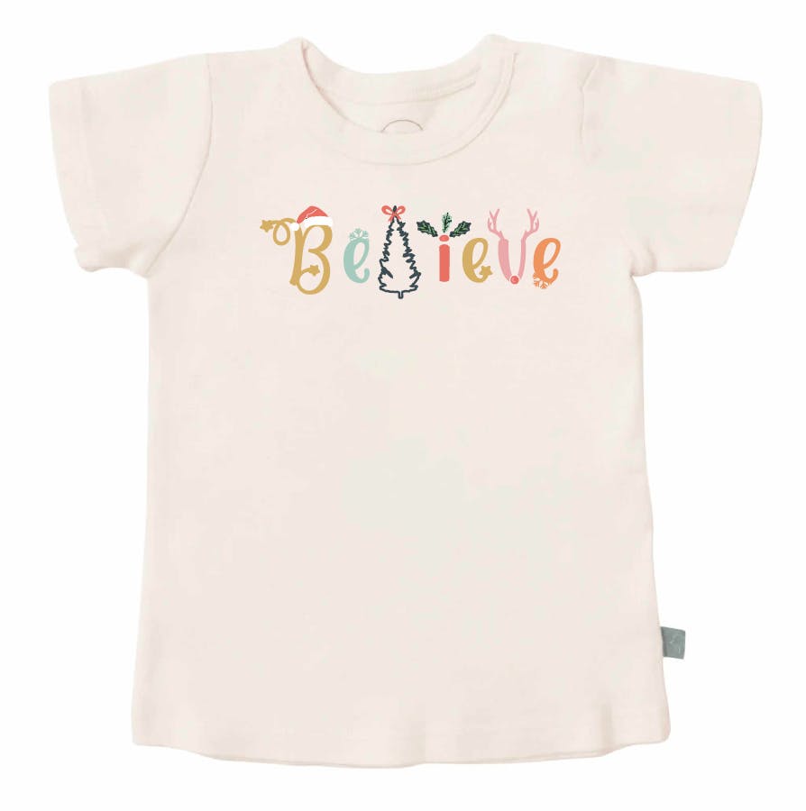graphic tee | believe
