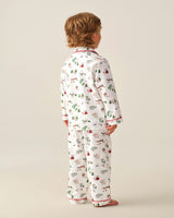Kid's Twill Pajama Set in North Pole Chronicles