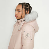 MOOSE KNUCKLES Unisex Parka with Shearling Hood - Dusty Rose
