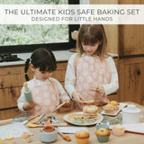 Kid Safe Cooking Tools - Kids Baking Set Gift for Girls