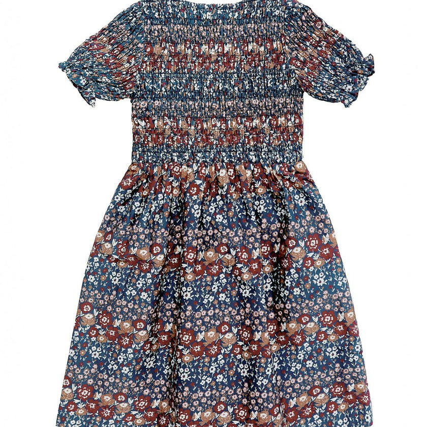 Mini Parker Dress in Dusk Floral Medley