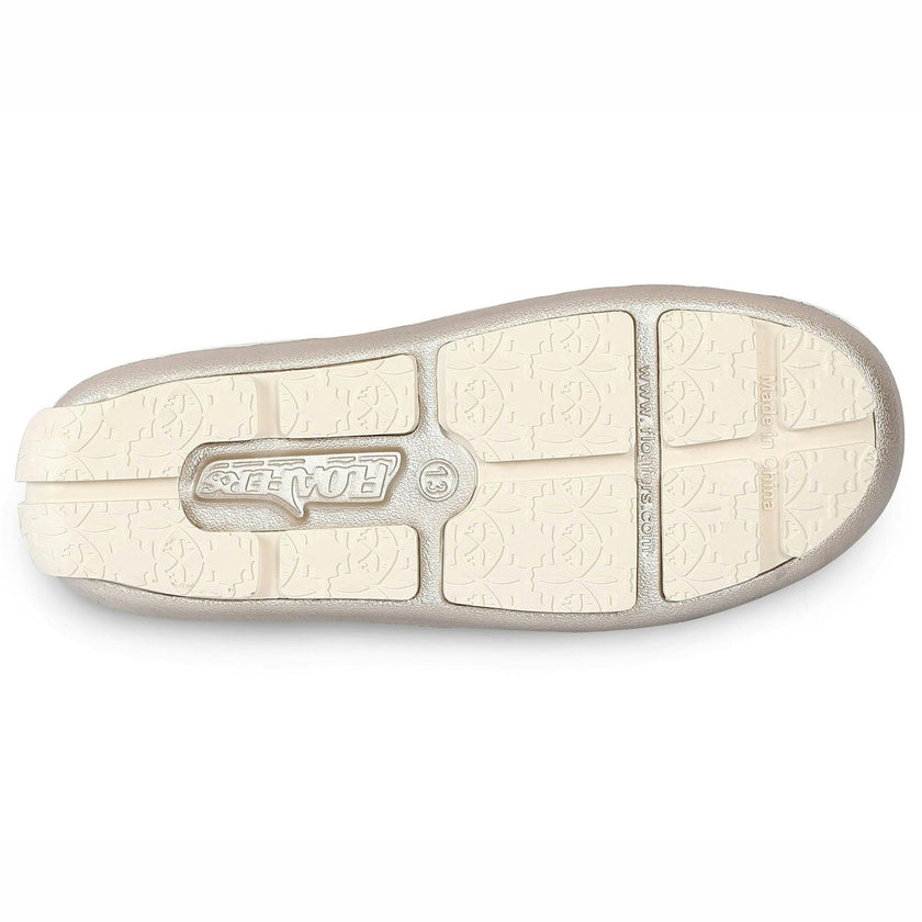 KIDS WHITE GOLD/CREAM PRODIGY METALLIC