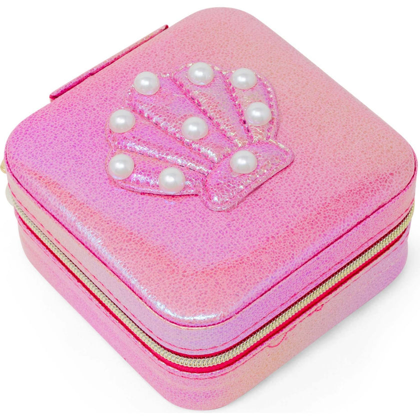 Girl's Mermaid Seashell Pearl Jewelry Box