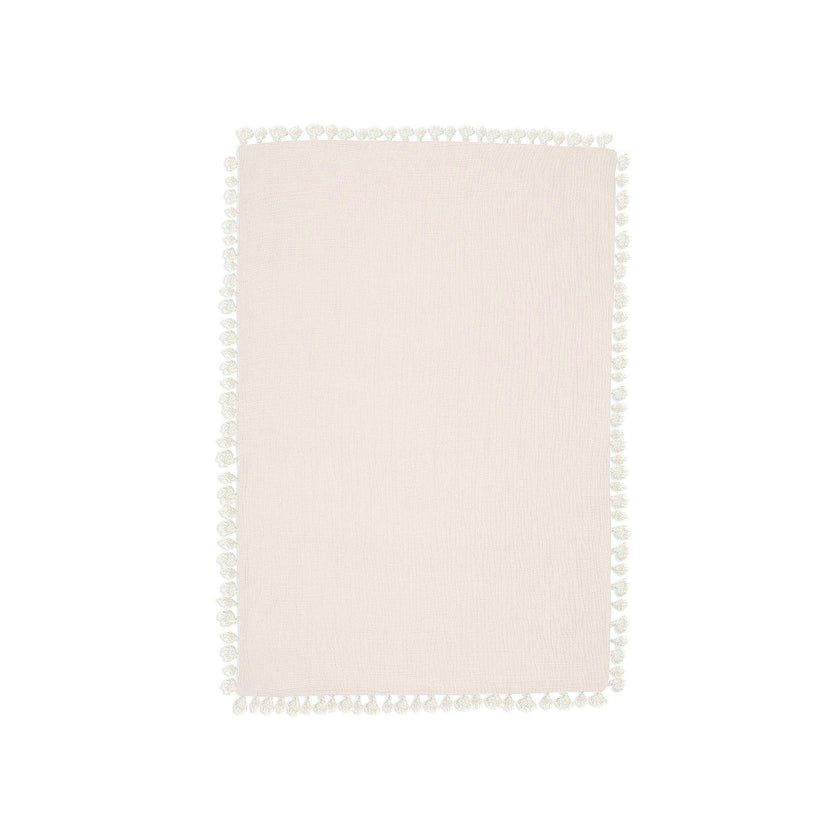 6-Layer Muslin Cotton Baby Blanket (Desert Pink)