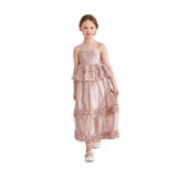 Light Pink Calista Ruffle Skirt Set