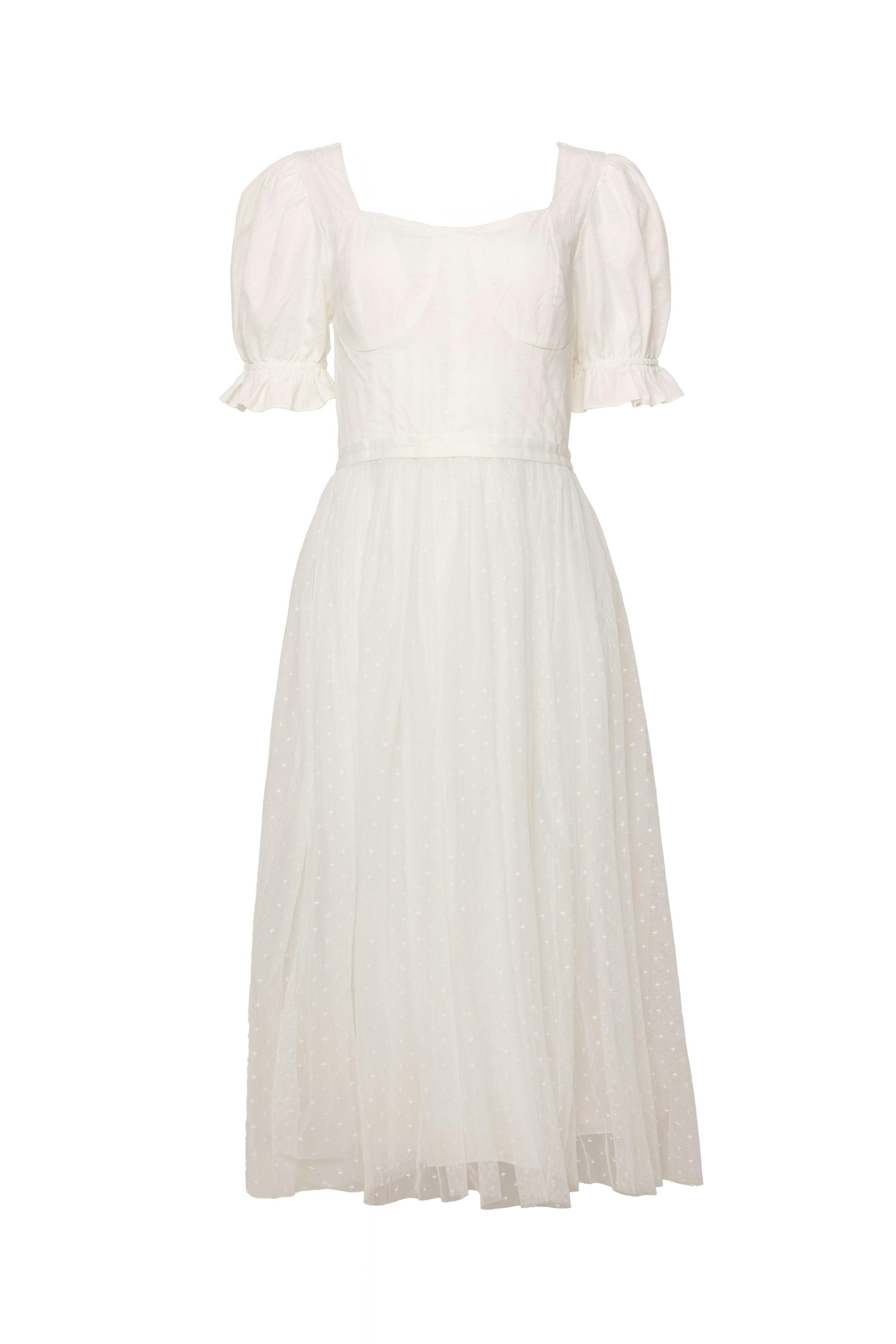 Ballerina Dress in White