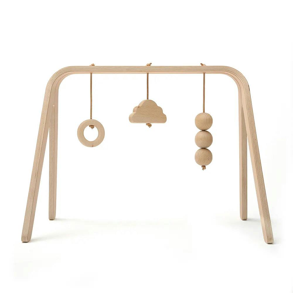 NAHO Activity Arch with wooden toys