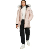 MOOSE KNUCKLES Unisex Parka with Shearling Hood - Dusty Rose