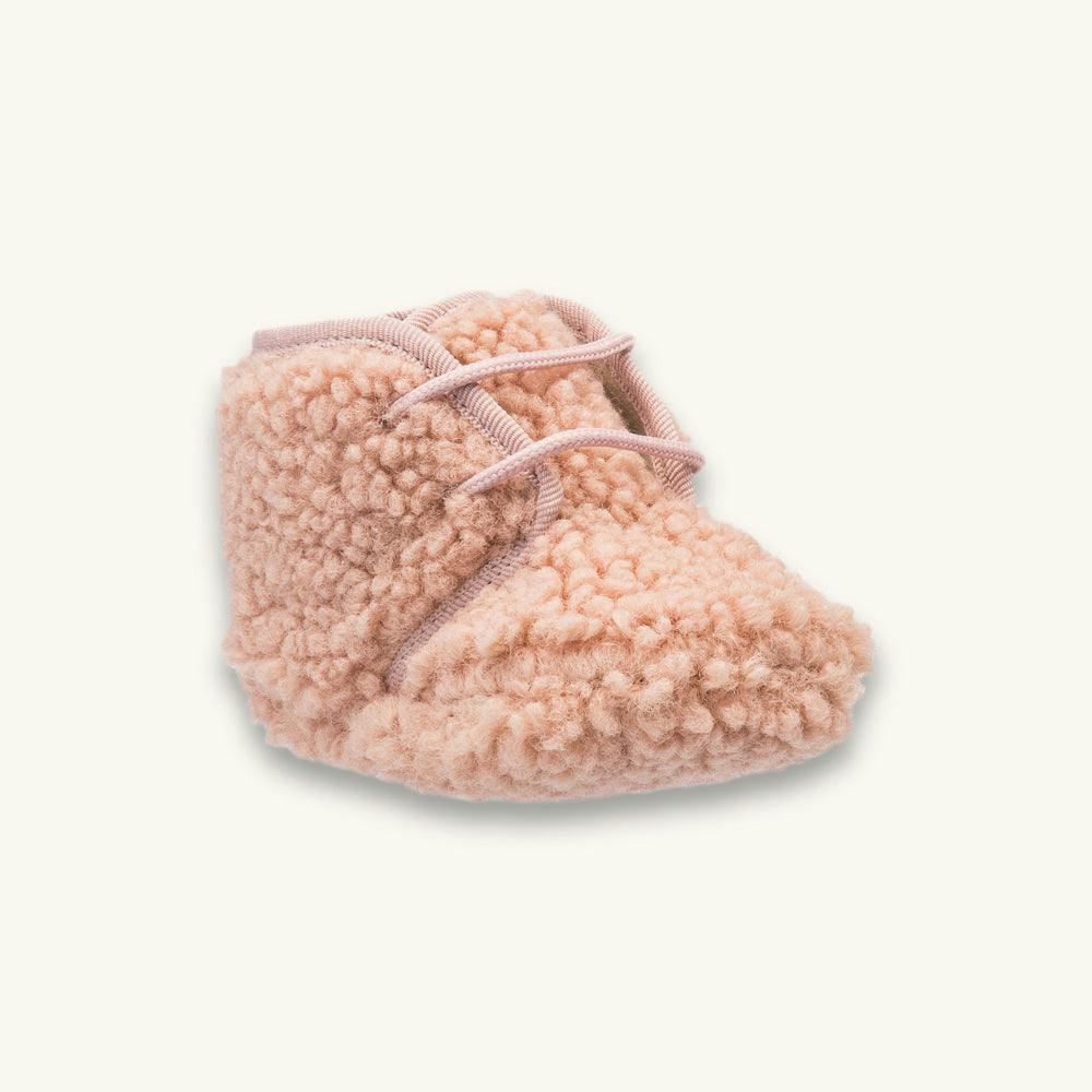 Baby Shearling Bootie | Pink