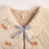 Quilted Vest in Winter Chérie