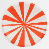 Mixed Stripe Dinner Plates