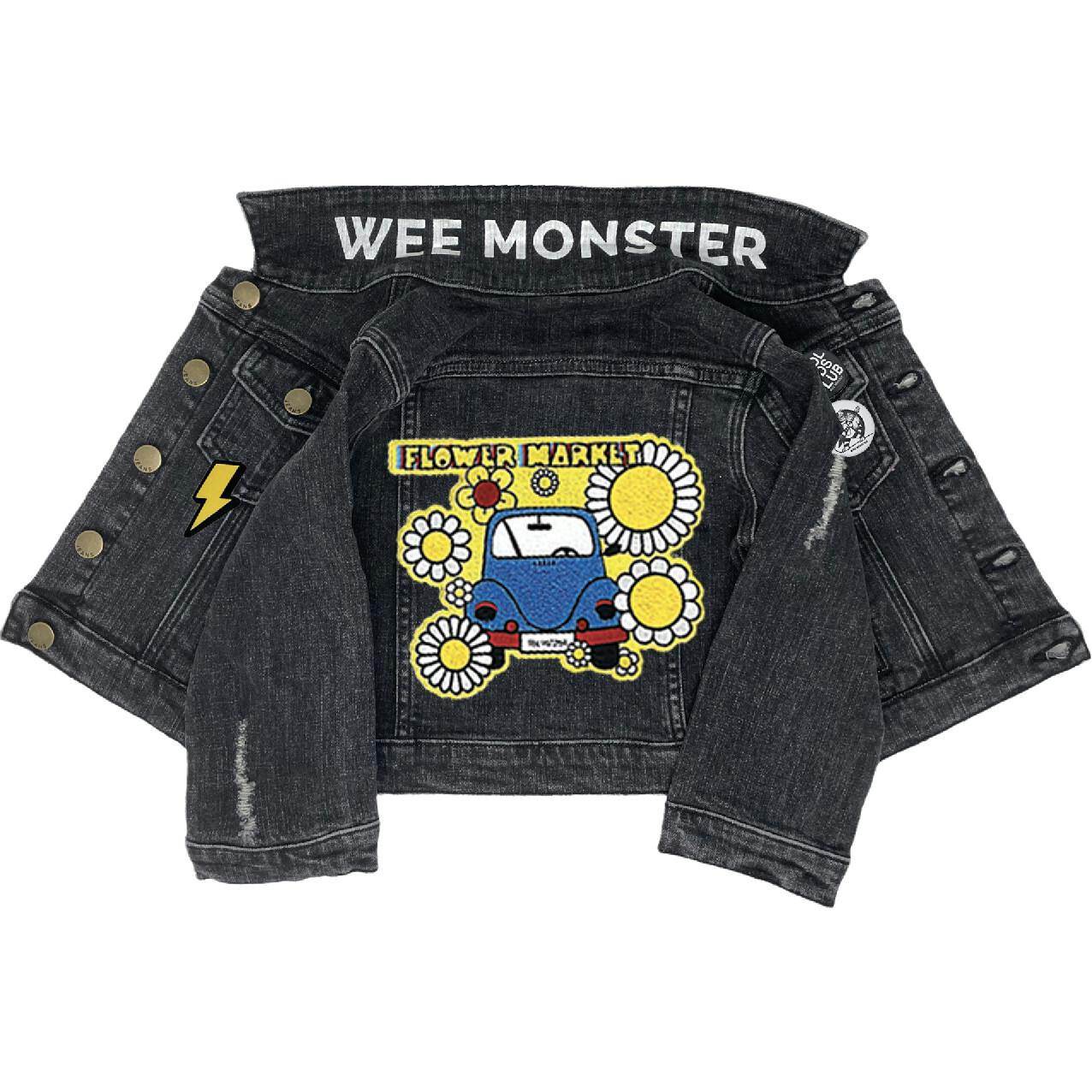 Flower Market Denim Jacket - Unisex for Boys and Girls