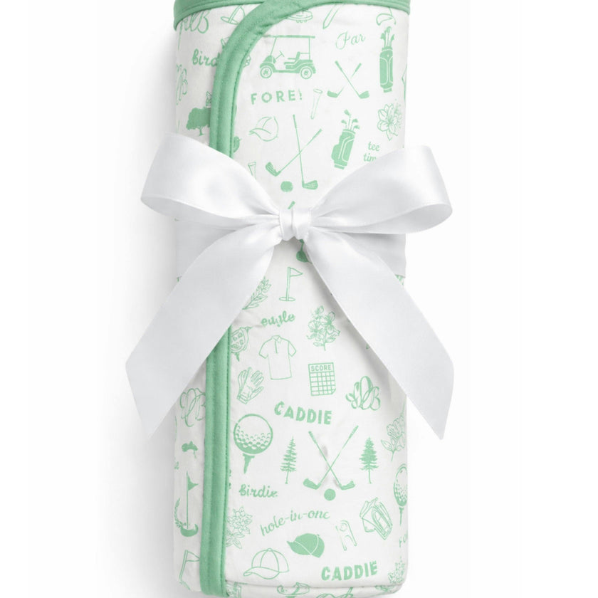 Golf Print Blanket