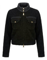Boucle Knit Quilt Sweater