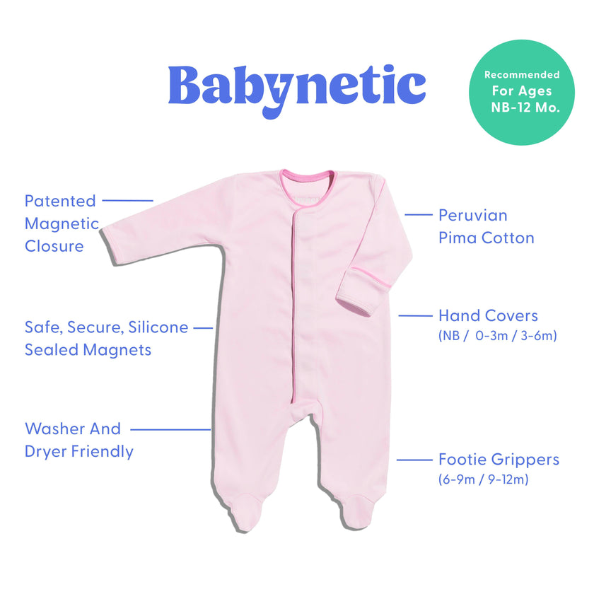 Magnetic Baby Footie