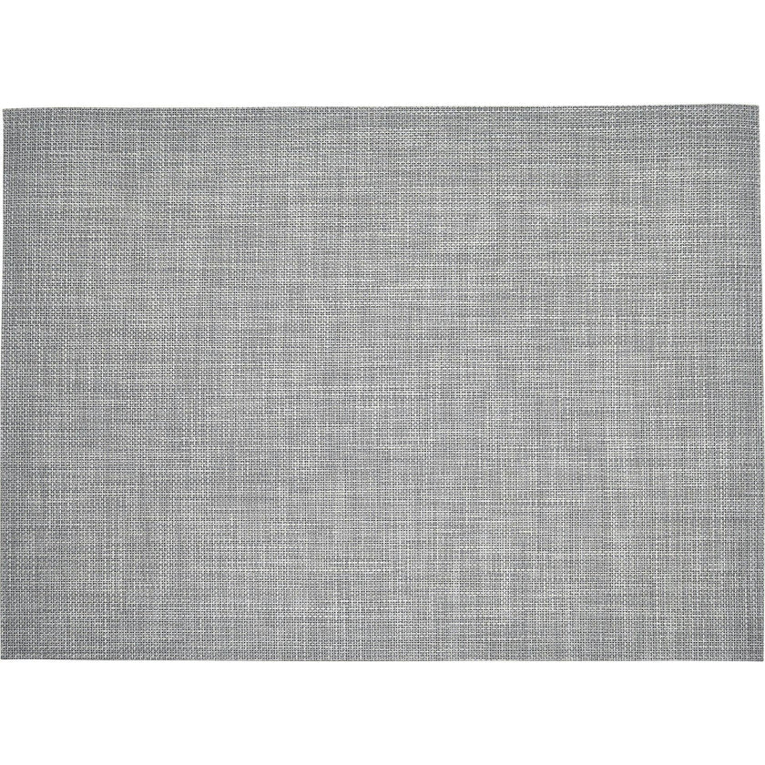Basketweave Floor Mat, Grey