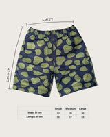 Adult Kit Long Denim Dot Shorts
