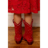 Mini Channing Bootie in Red