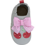 Cherry Cute Soft Soles in Grey