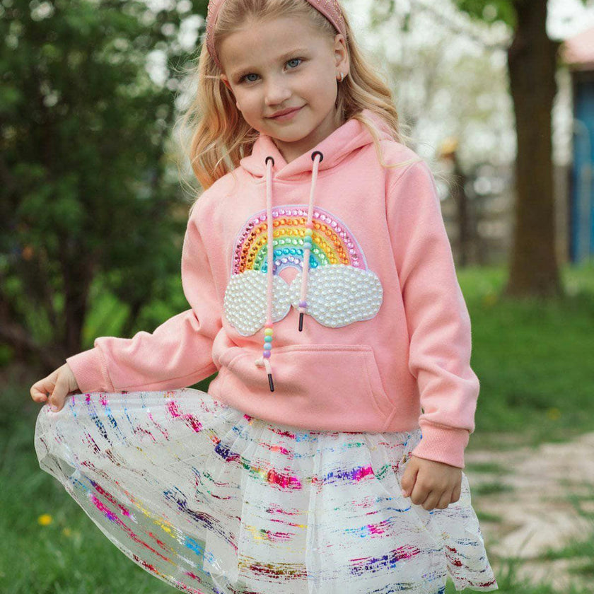 Happy Rainbow Candy Hoodie