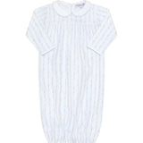 Blue Twirls Gown
